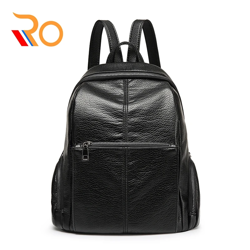 

High Quality Women Backpack Small PU Leather Backpacks For Teenage Girls Female School Shoulder Bag Bagpack Mochila