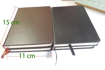 

2017 High quality A6 vintage blank paper notebook diary