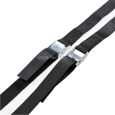 Metros de Metal Fivela de Cinta de Amarração Amarra para Baixo Cinta do Guincho de Carga Nova Polegada 2.5 cm * 8 Cam Catraca Frete Grátis 2020 2 Pcs 1