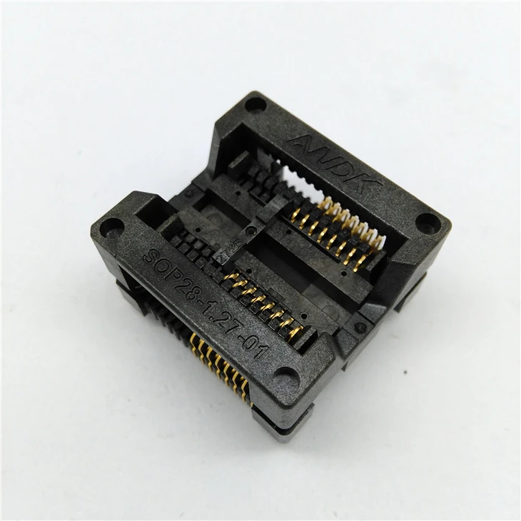 

SOP16 SOIC16 SO16 Burn in Socket Pitch 1.27mm 300mil IC Body Width 7.5mm Test Socket Adapter