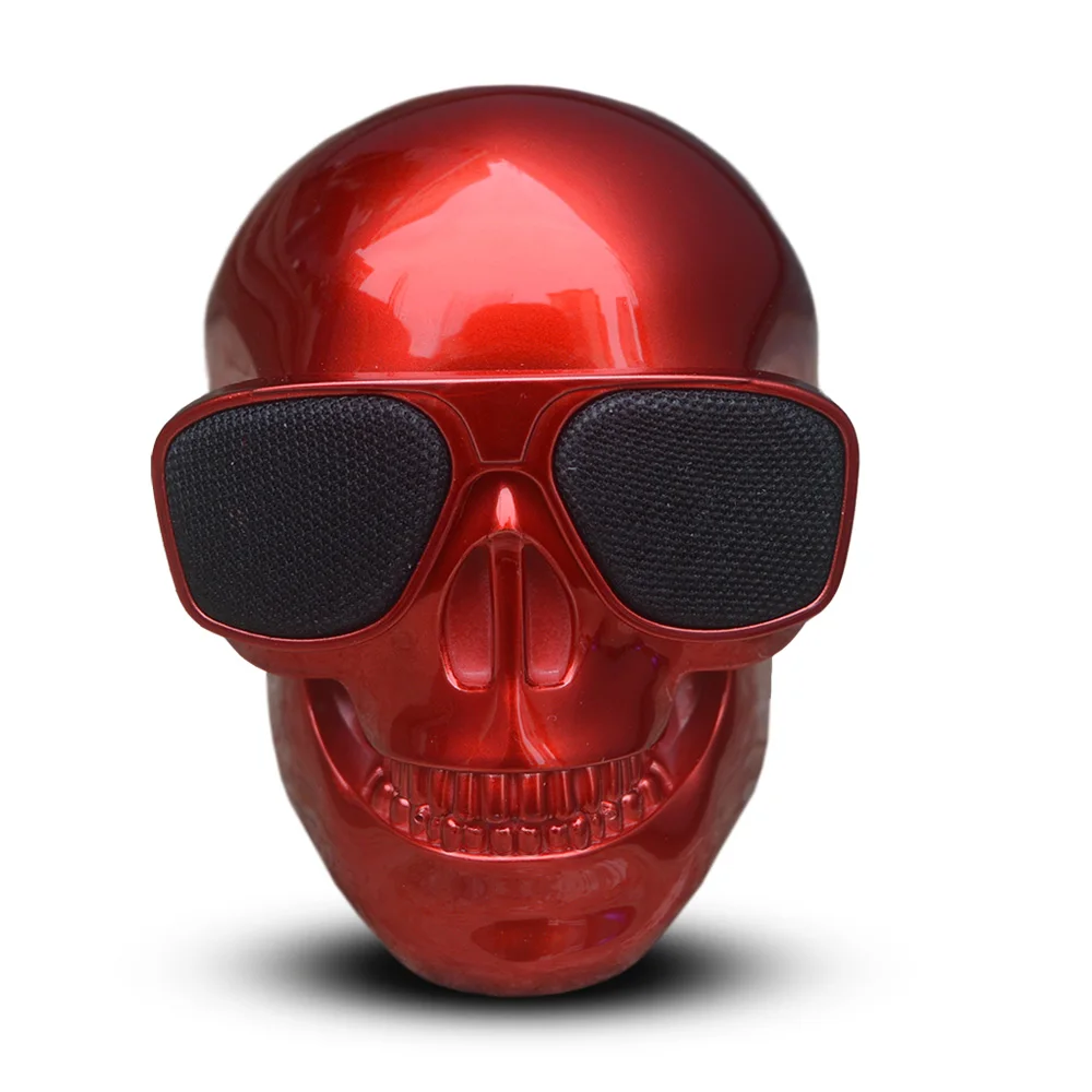 Новый мини AeroSkull беспроводной Bluetooth динамик портативный в форме черепа мобильный