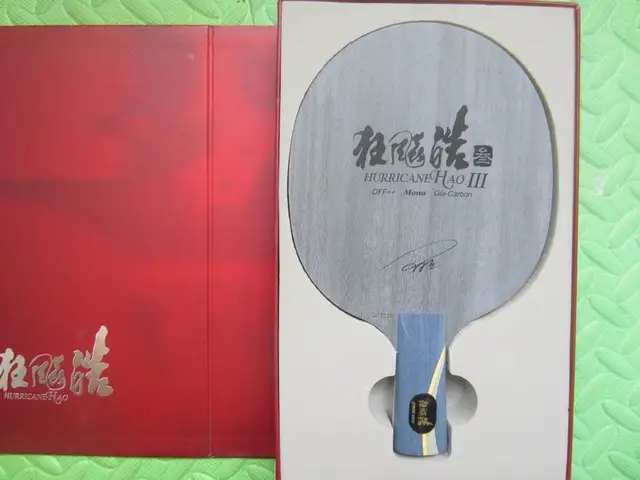 Cheap Original DHS hurricane Hao 3 table tennis blade carbon blade table tennis racket racquet sports indoor sports wang hao use