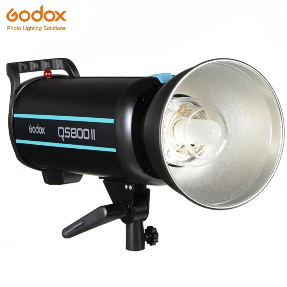 

Godox QS800II High speed flash 800Ws GN90 Professional Studio Strobe with Built-in Godox 2.4G Wireless X System Offers Shooting