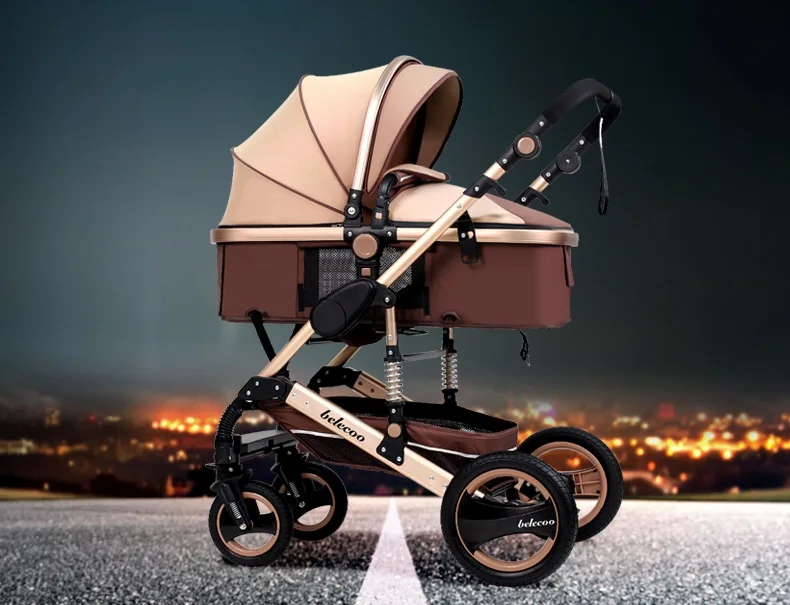 2 in 1 baby stroller and carrycot,travel system,pushchair/pramin Four