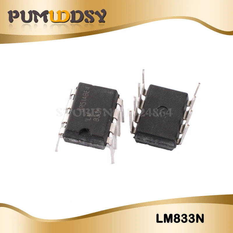 

10PCS LM833N DIP8 LM833 DIP new and original IC