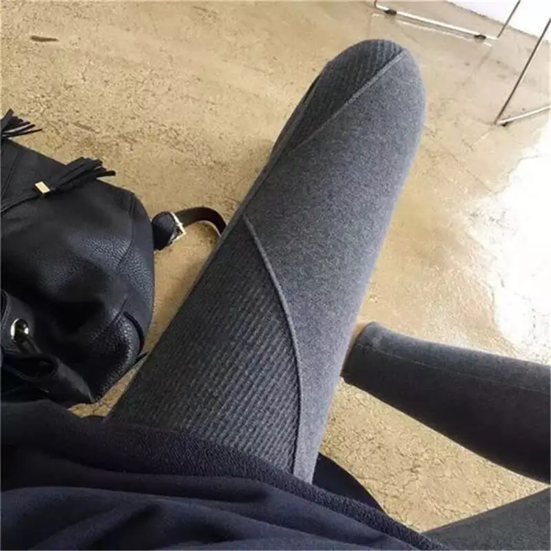

Pregnant women leggings female thread spring cotton belly pants elastic thin wear trousers pregnant women trousers