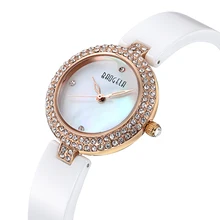 Baogela Women’s Fashion Diamond Ceramic Quartz Wrist Watch white classic watch