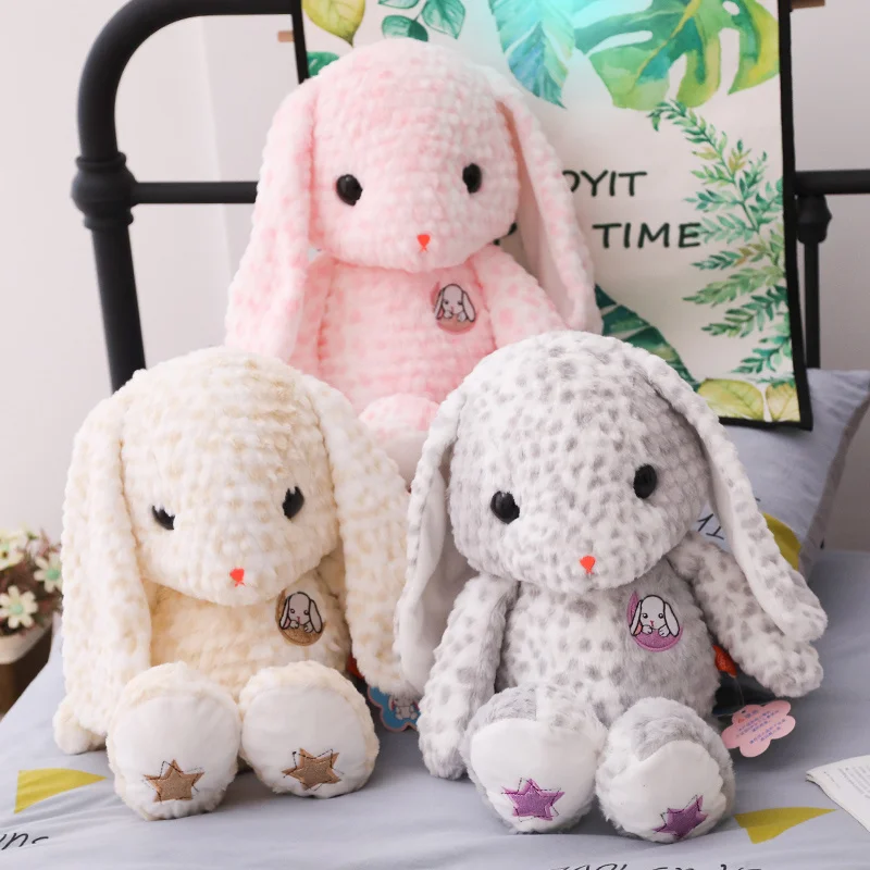 

Babiqu 1pc 25/35/50cm Kawaii Lop Ears Rabbit Plush Toys for Children Kids Appease Doll Girls Sleeping Toy Lovely Christmas Gift