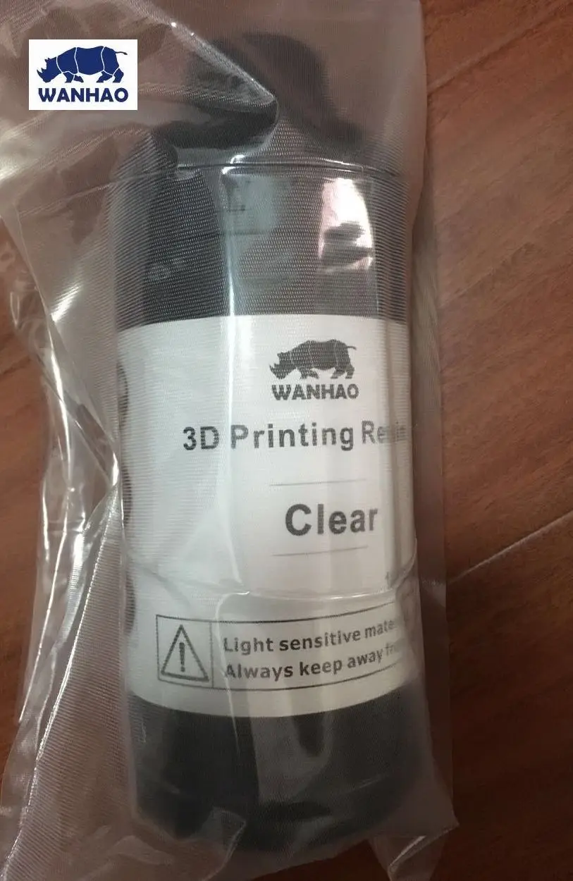UV 405nm фотополимер для DPL/SLA/LCD принтера | Wanhao Duplicator 7 Фотополимерная смола D7 Ванхао