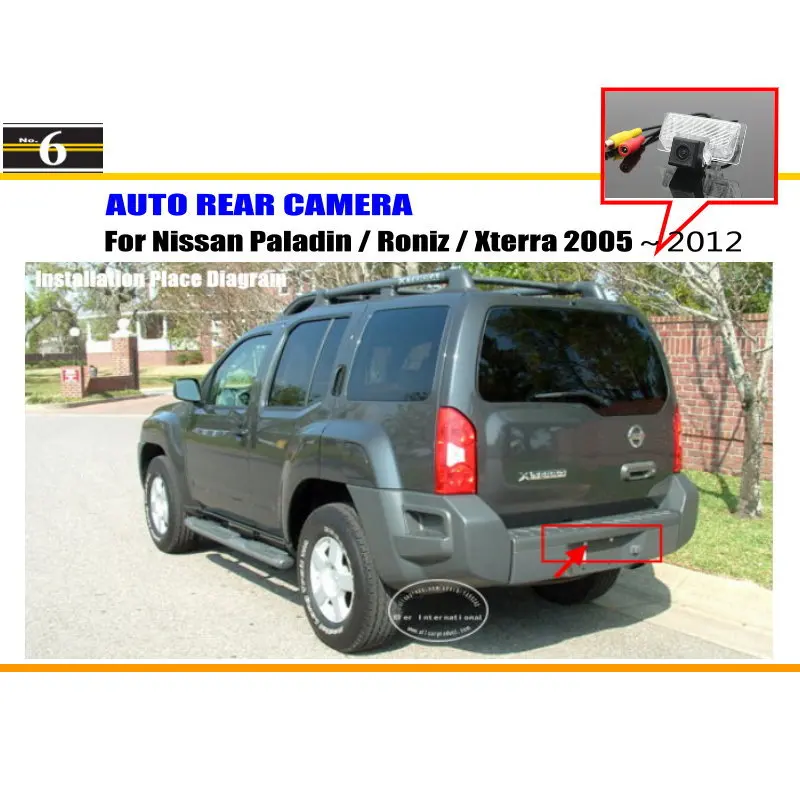 Liislee камера заднего вида для Nissan Paladin/Roniz/Xterra 2005~ 2012/камера парковки автомобиля/камера освещения номерного знака