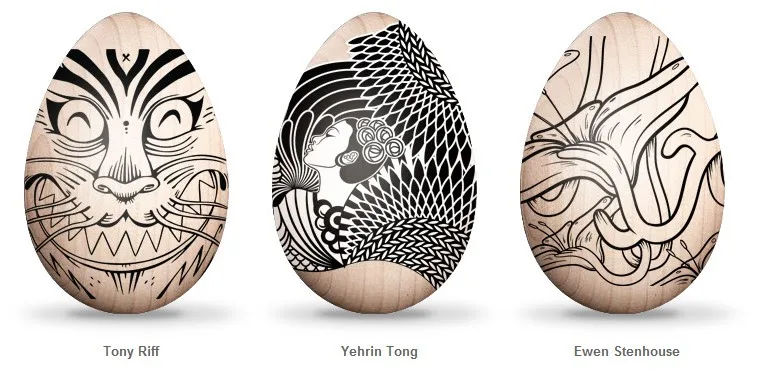 Egg Painter Mini DIY набор EggBot для сборки яйцебота робот раскрашивающий пасхальные яйца.
