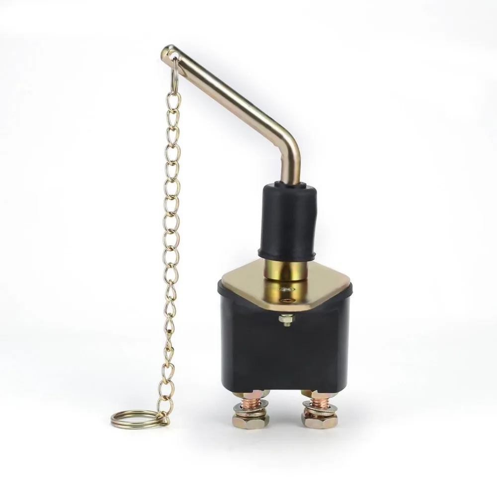 CATUO 12V100A font b Battery b font Cut Off Switch Car Boat Stop Brass Terminal font