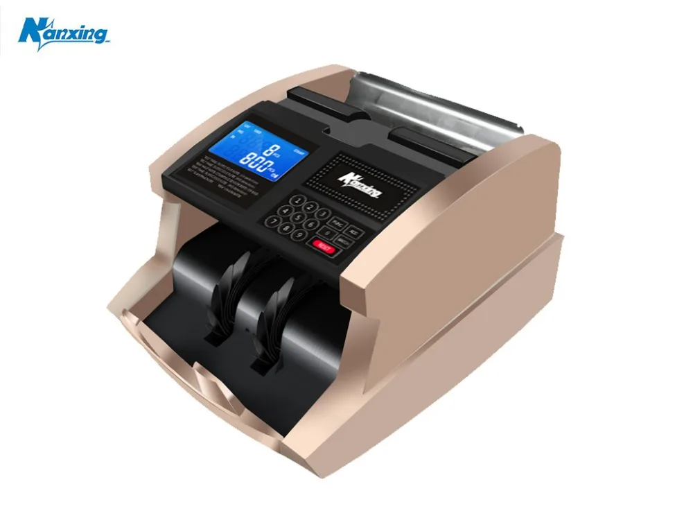 

LCD Display Bill Counter Machine with Error code instructions for Multi Paper Currency Counting Machine banknote counter