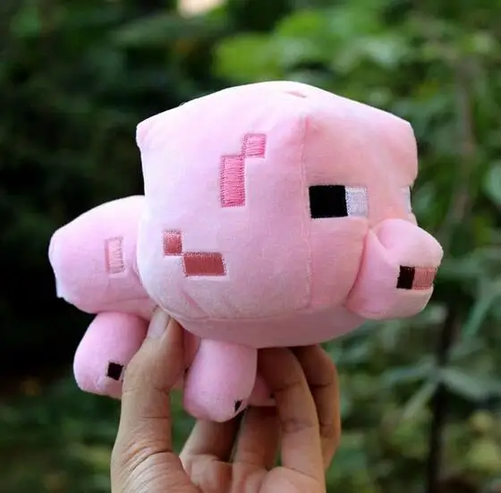 Minecraft lovely Plush MC Toys high quality Stuffed Plush Dolls Minecraft pink PIG Animal Cartoon Game toys gift Minecraft lovely Plush MC Toys high quality Stuffed Plush Dolls Minecraft pink PIG Animal Cartoon Game toys gift