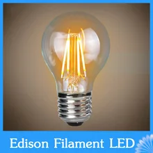 E27 светодиодный свет накаливания Стекло Корпус лампы 220 V 4 Вт 8 Вт 12 Вт 16 Вт 360 градусов люстра edison замена лампы накаливания