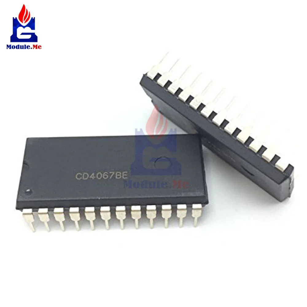 5 шт./лот микросхемы IC CD4067BE CD4067 4067 DIP24 MUX/DEMUX оригинальная интегральная