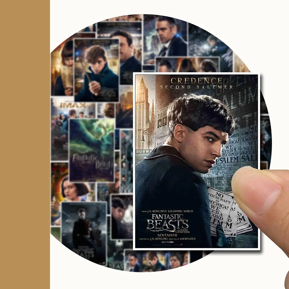 25PCS Fantastic Beasts Stickers Pack music Sticker For DIY Skateboard Motorcycle Luggage Laptop Cartoon Sticker Sets