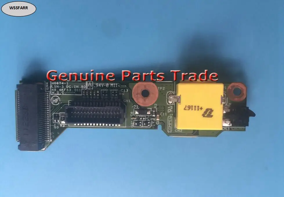 Оригинальные для Lenovo ThinkPad t420s t420si t430s t430si DC разъем питания, FRU 04w1699 48.4qz14.0sb 55.4qz04.d11g
