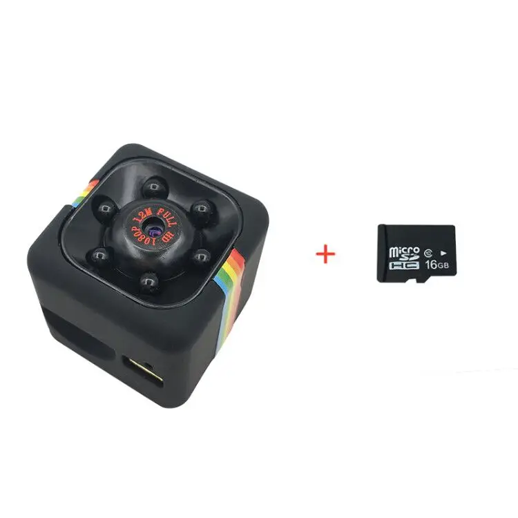Мини камера SQ8 SQ11 MD80 HD 1080P с инфракрасным ночным видением|Компактные видеокамеры| |