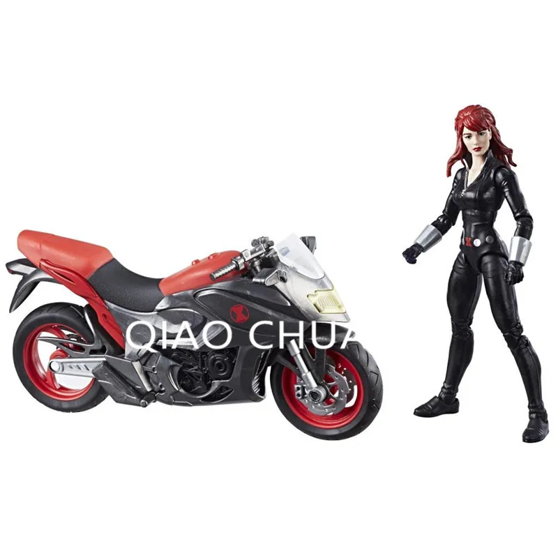 

The Avengers 3: Part 1 Natalia Alianovna Romanova Secret Service Motorcycle Black Widow PVC Action Figure Bambola G1162