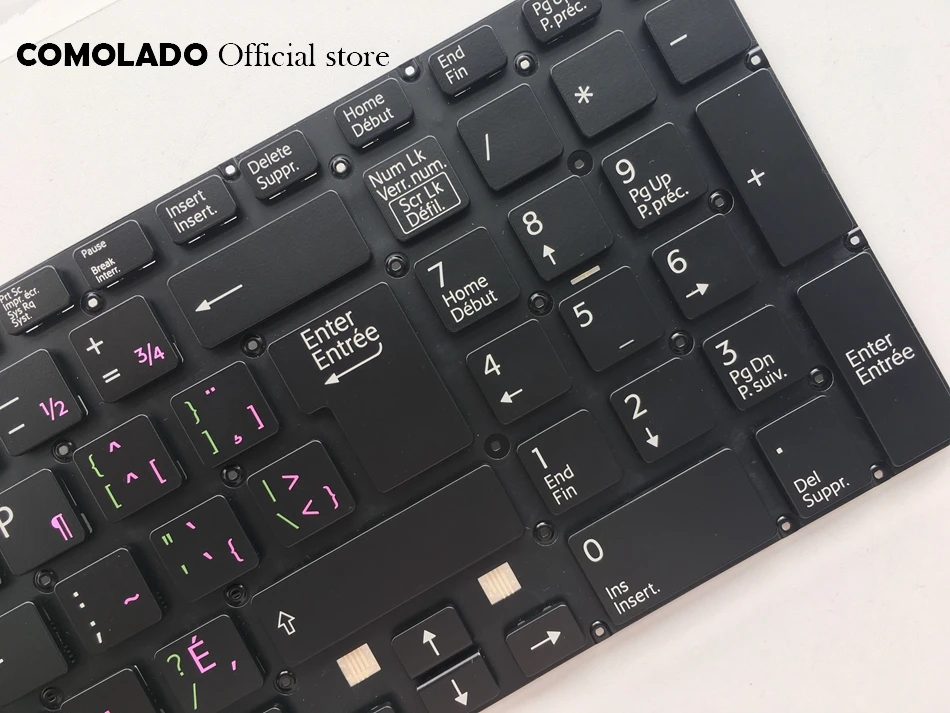 CF Canada-French Keyboard for Sony VAIO Fit 15 fit15 SVF15 SVF15A SVF15E svf152c29v black  keyboard CF Layout (2)