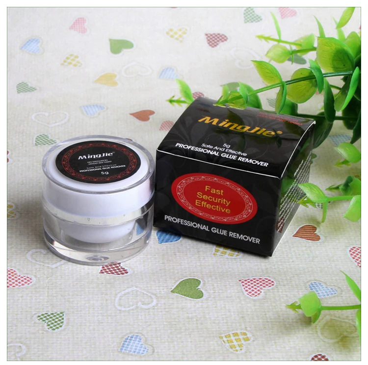 

Individual 3d False Eyelashes Glue Remover Cream Eyelash Extension Makeup Tools For Cleansing Fake lashes Extension Adhesive 5g