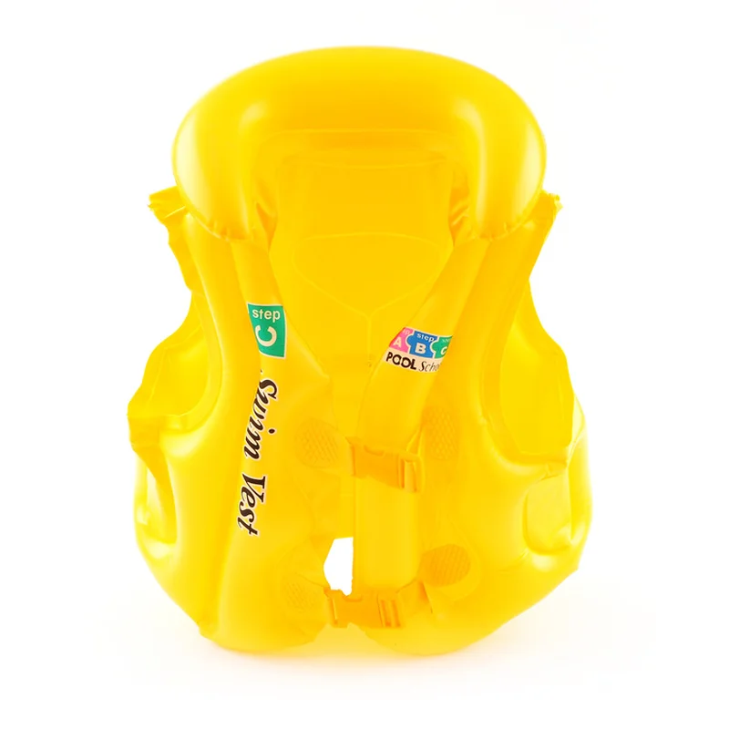2018 Baby Life Jackets Kids PVC Float Inflatable Swim Buoyancy Vest Life Vest  Learning Swimming  Ring Aid For Age 3-6 S