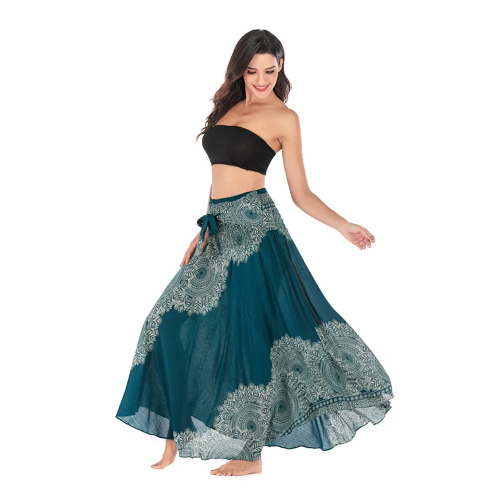 

Women's Summer Beach Ethnic Storms Similan Elegant Loose Elegant Skirt юбка юбка женская vadim юбка джинсовая джинсовая юбка 41*