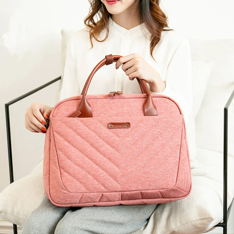 Waterproof Laptop Bag Sleeve Case for 14 15 15.6 inch Casual Women Notebook Bag for Macbook Pro 15 Xiaomi HP Messenger Handbag Waterproof Laptop Bag Sleeve Case for 14 15 15.6 inch Casual Women Notebook Bag for Macbook Pro 15 Xiaomi HP Messenger Handbag