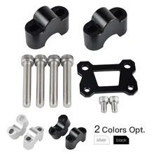 Крепление на руль, стояки, зажим, Удлинительный адаптер, кронштейн, комплект 38 мм, up19мм, назад, для Ducati MONSTERS 659, 696, 795, 1100, ABS, 2009