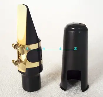 

6 set Excellent Tenor sax mouthpiece with ligature and cap and reeds