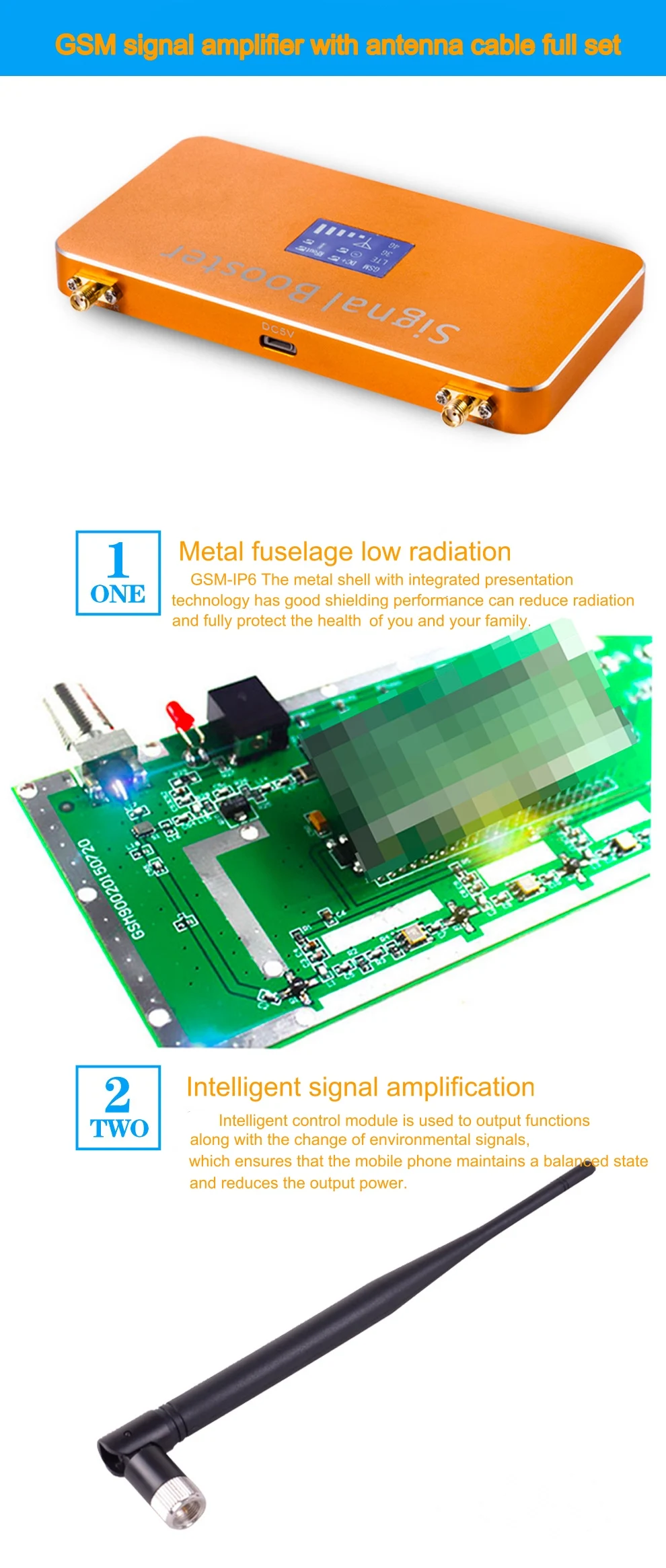 Cell Phone Signal Booster Repeater Amplifier 2