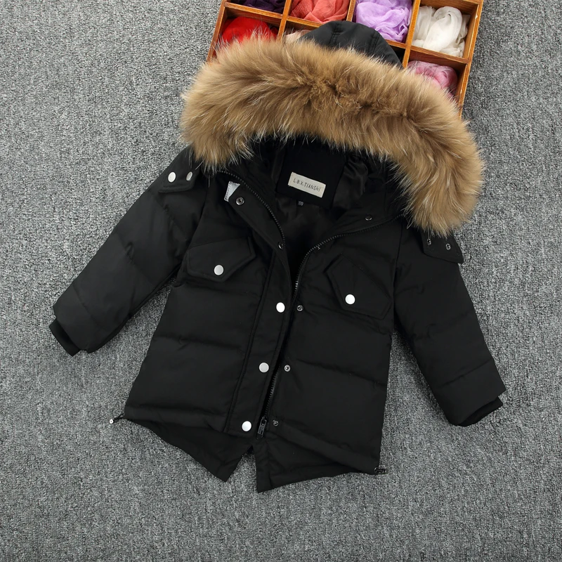 Children Raccoon Fur Collar Boys Girls Jacket Kids White Duck Down Coat Winter Warm Baby Snow Suit Windproof Boys Parkas TZ228 цена Children Raccoon Fur Collar Boys Girls Jacket Kids White Duck Down Coat Winter Warm Baby Snow Suit Windproof Boys Parkas TZ228 цены онлайн
