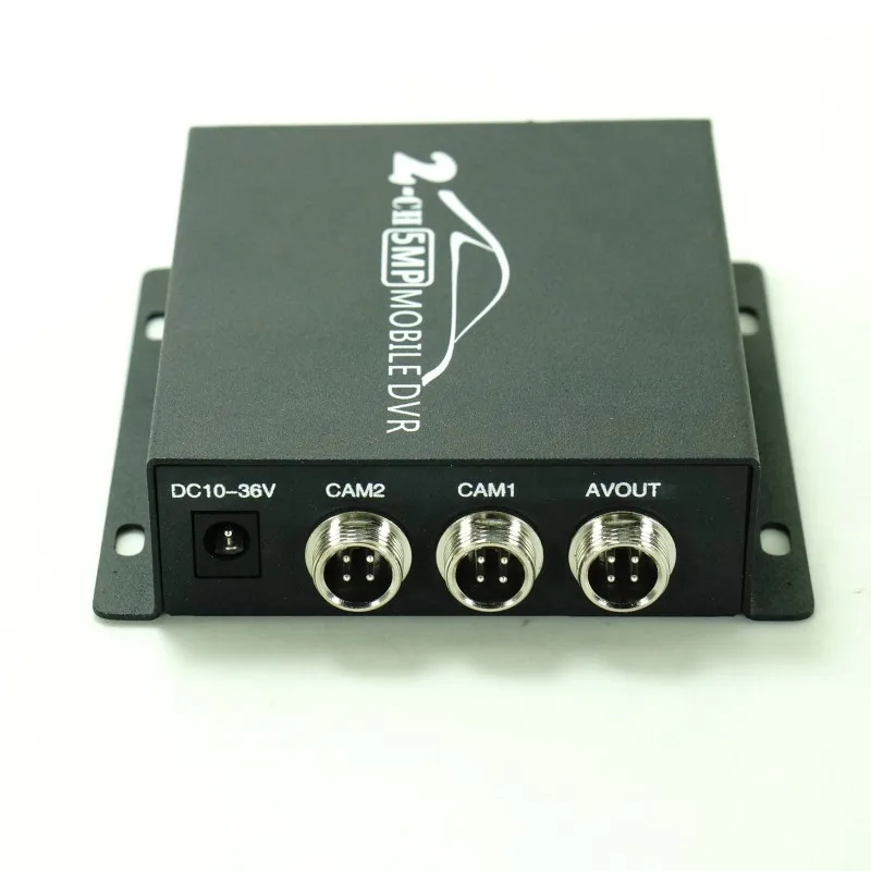  10 pz/lotto HD 1080 P 2CH MINI mobile dvr In Tempo Reale SD Card AHD DVR 2 Canali Video/Audio Input