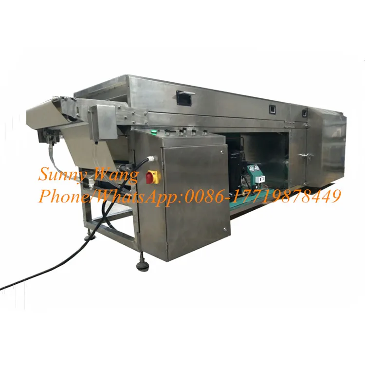 Chocolate Making Line With Cooling tunnels/chocolate Enrobing Machine