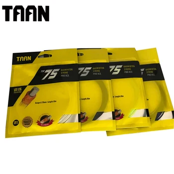 

TAAN 4pcs/lot 0.70mm PRO ACE BT75 Badminton Racket String Training Badminton String 10m TB75 High Flexibility