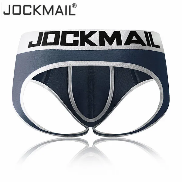 Мужские трусы джоки JOCKMAIL мягкие для геев сексуальное нижнее белье пениса