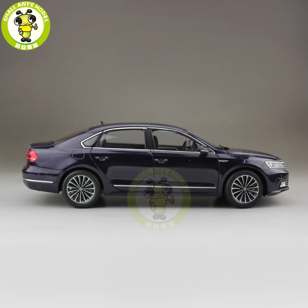 1/18 Passat литая модель автомобиля игрушки девочка мальчик Коллекция подарков на день рождения хобби фиолетовый цвет