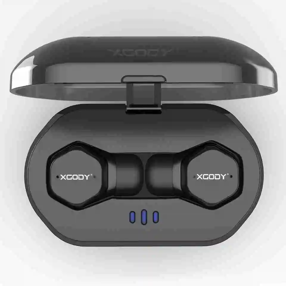 XGODY F8 бизнес беспроводные наушники Мини Bluetooth TWS наушники Handfree шумоподавление наушники с микрофоном для iphone Android