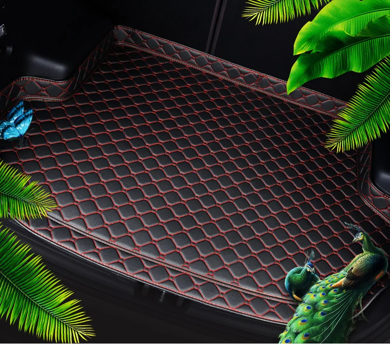 На заказ без запаха водонепроницаемый нескользящий коврик в багажник автомобиля коврик для Nissan Tiida X-TRAIL Qashqai