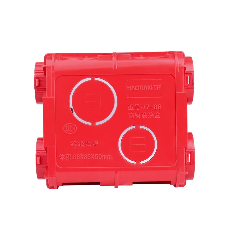 Настенная пластина Регулируемая внутренняя кассета крепление wifi сенсорный переключатель usb розетка коробка белые пластиковые материалы для 86 Тип стандарт