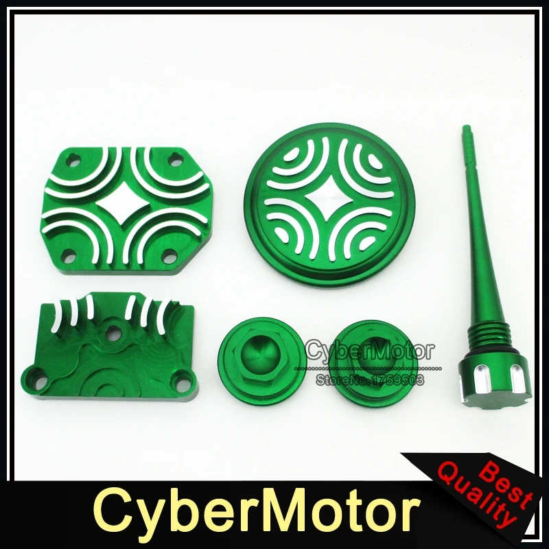 

Green Engine Dress Up Kit Valve Cover For Chinese 50cc 70cc 90cc 110cc 125cc Engine Pit Dirt Bike Motorcycle Quad ATV