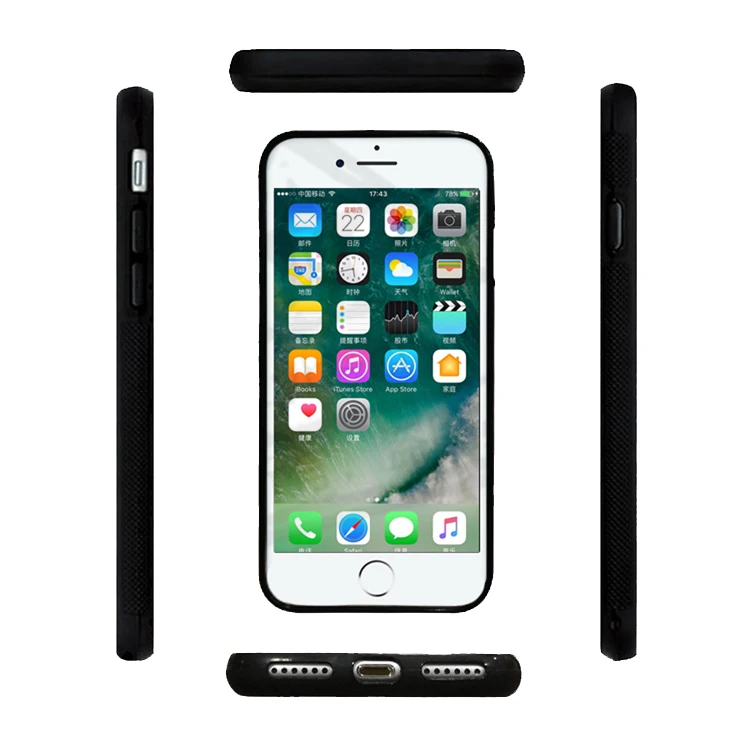 LvheCn TPU чехлы для телефонов iPhone 6, 6 S, 7, 8 Plus, X, 5, 5S, 5C, SE, 4, 4S, ipod touch 4, 5, 6, чехол, Гарри Поттер и Хедвиг, черная резина