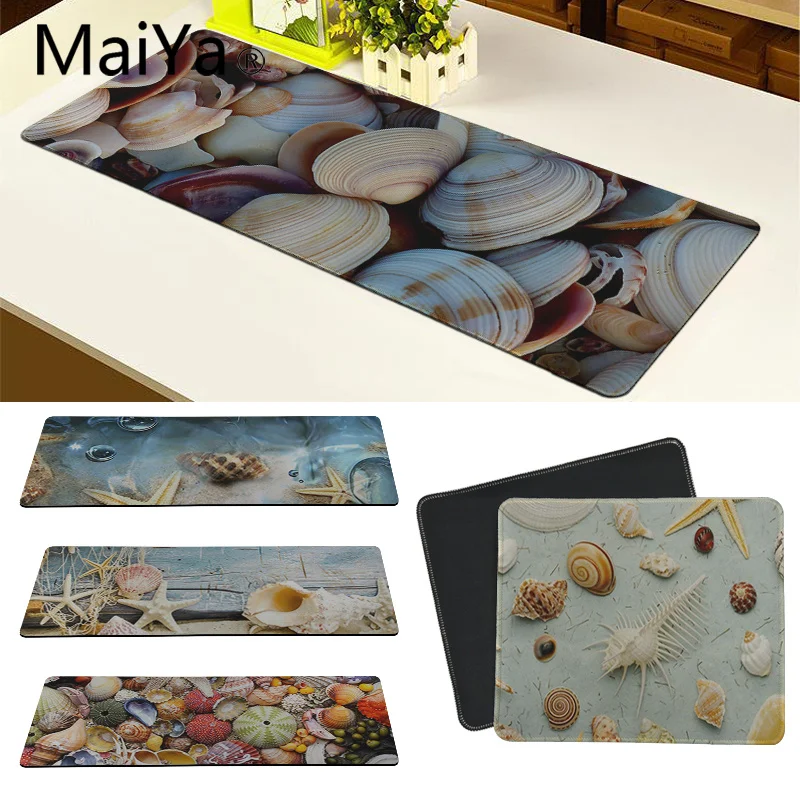 

Maiya High Quality sea beach shell Rubber PC Computer Gaming mousepad Rubber PC Computer Gaming mousepad
