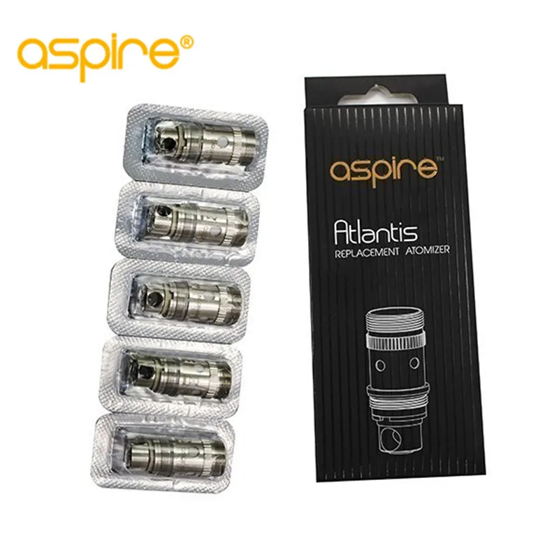 

10 pieces/lot Aspire Atlantis Replacement Coil for Aspire Atlantis Tank Atomizer Electronic Cigarette Accessory