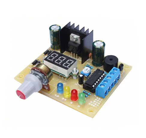 

DIY LM317 Adjustable Voltage Power Supply Board Learning Kit