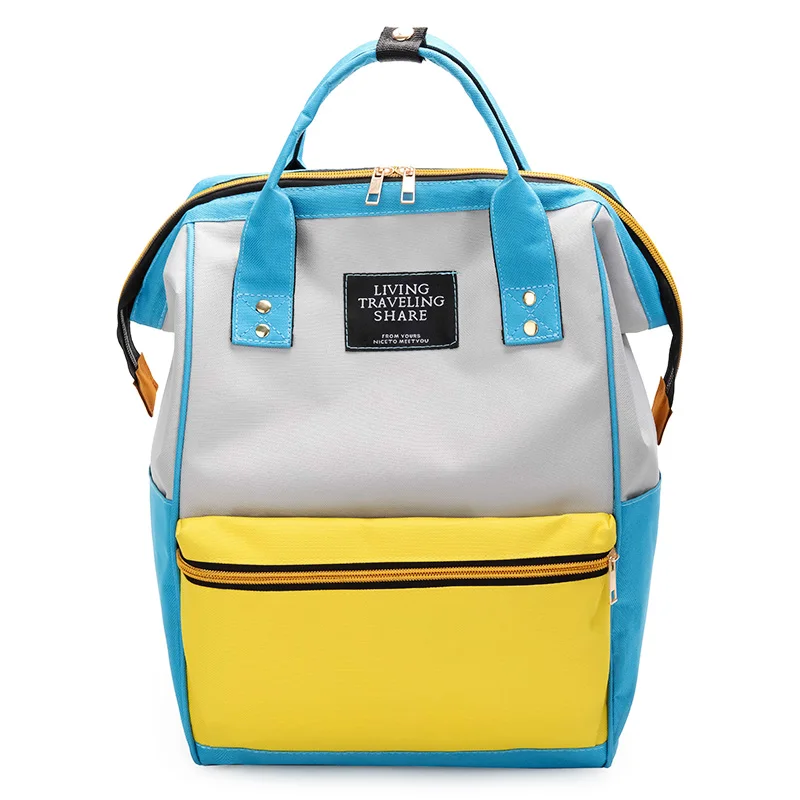 Mummy Diaper Bag Large Capacity Baby Care Nappy Nursing Bags Multifunction Travel Maternity Backpack Milk Bottle Warmer BB6069 (23)