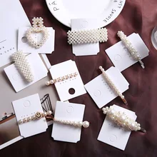 Мода 1P зажим для волос с жемчугом имитация заколка палочка, Шпилька для волос корейский дизайн аксессуары для укладки волос зажим для волос для женщин девочек