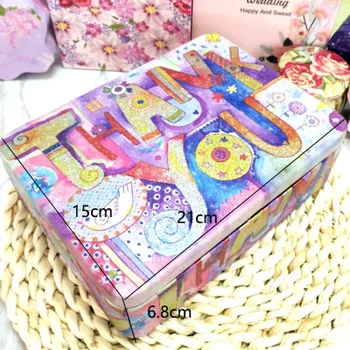 

Creative Cookie Cutout New Year Christmas Baking Tin Can Nougat Box Cookie Cakes DIY Cute For Children Gifts Dessert Storage Box