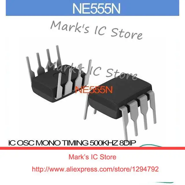 

NE555N IC OSC MONO TIMING 500KHZ 8DIP NE555 555 NE55 555N NE5 555N